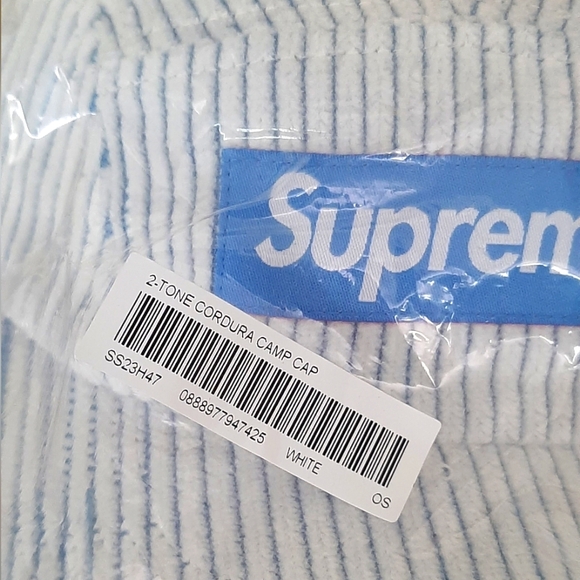Supreme 2-Tone Corduroy Camp Cap *SS23* *NWT* - Picture 5 of 5